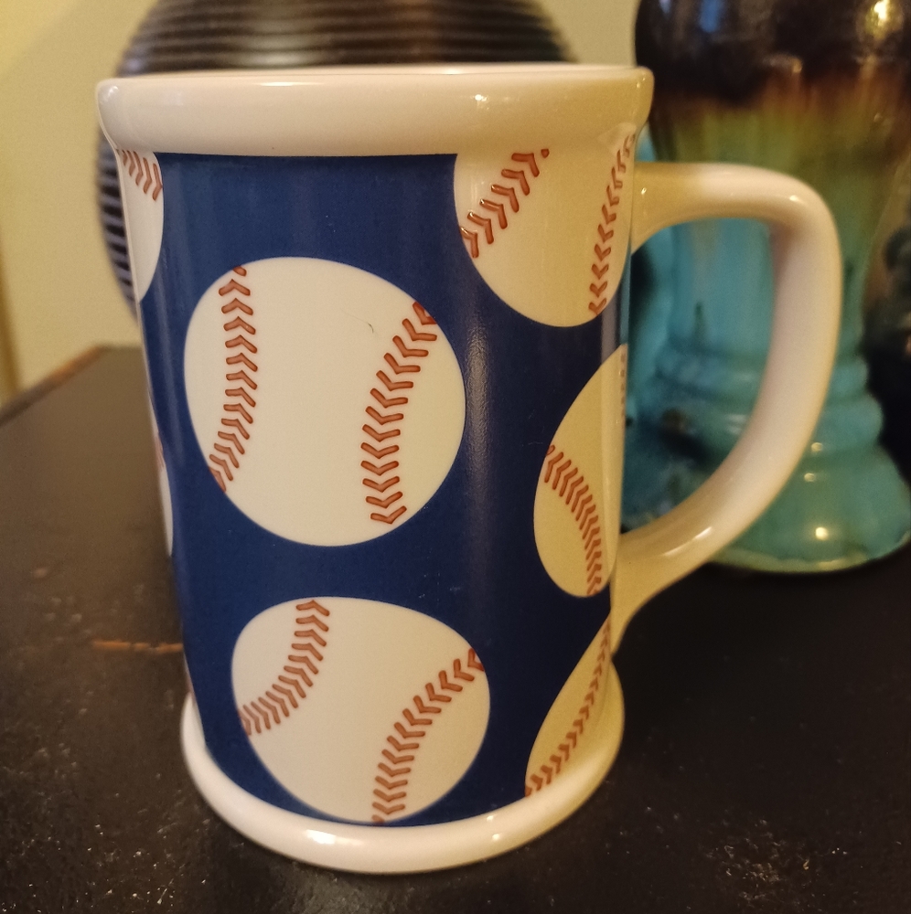 Starbucks 2007 16 oz Baseball discontinued  mug (072024A)